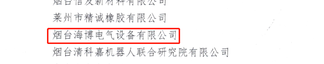 海博電氣煙臺(tái)瞪羚企業(yè)